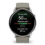 Garmin 010-03014-41 Venu 4 GPS 智慧腕錶 (45mm) (舒適灰)